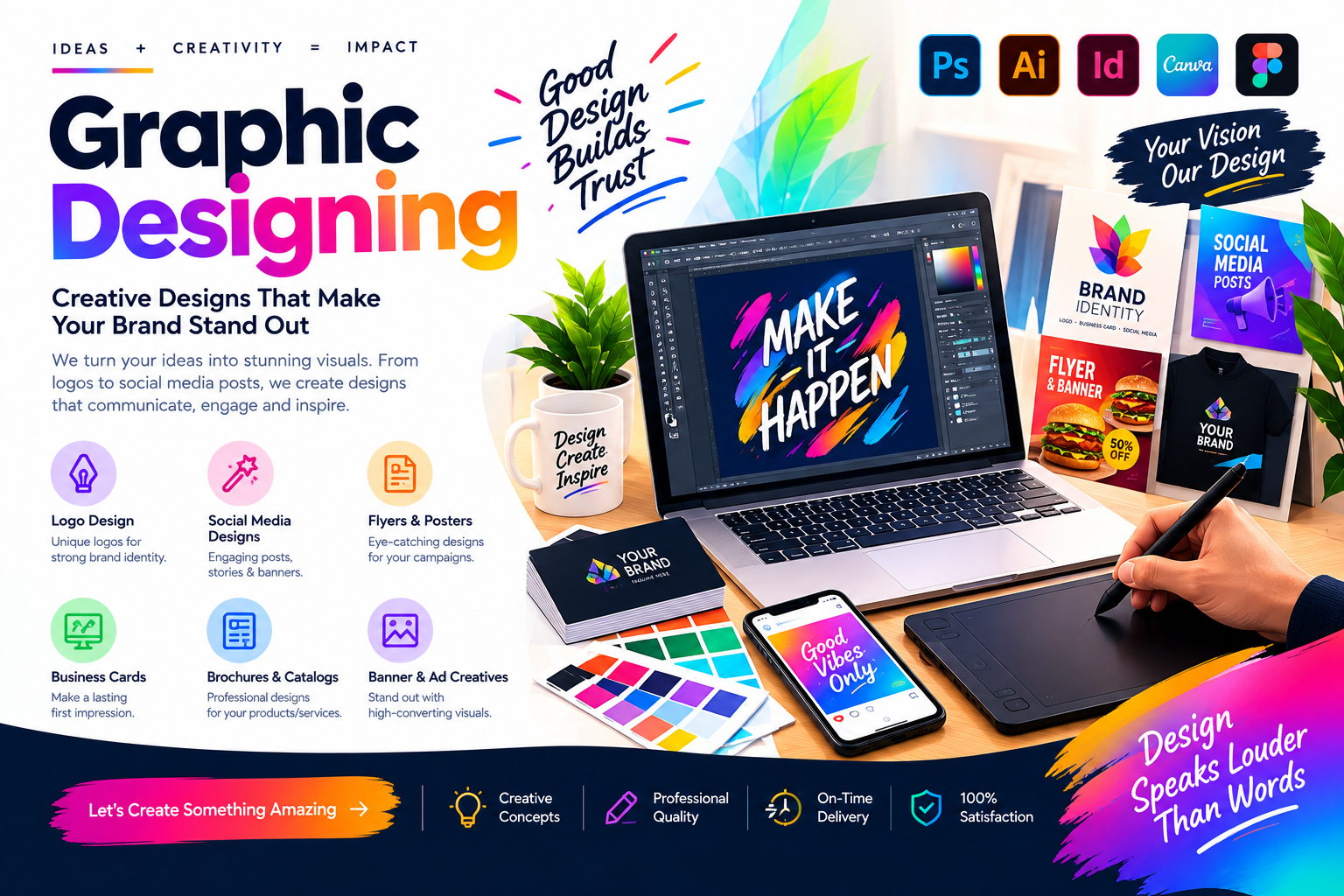 Banner Design Illustration